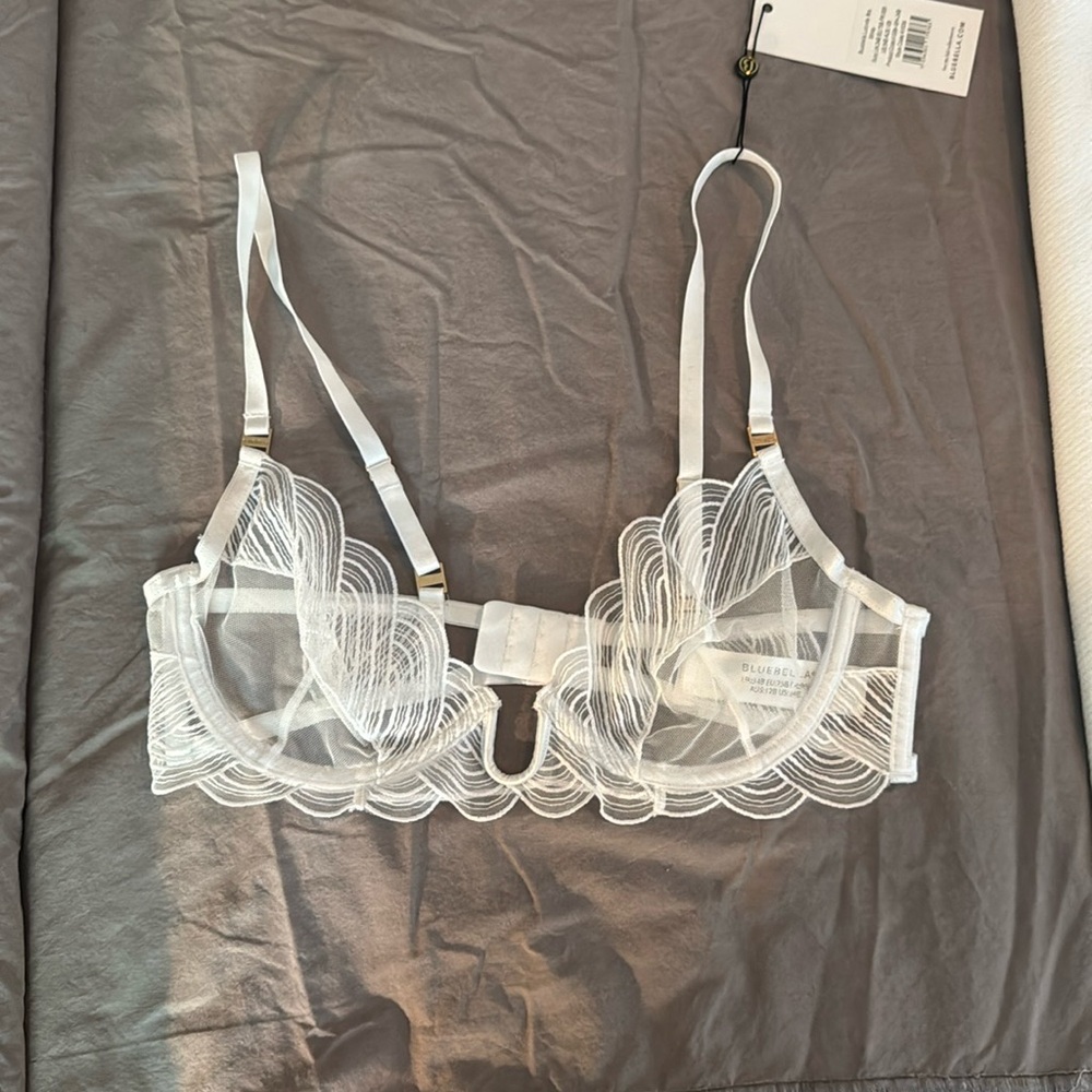 Bluebella White Lace Underwire Bra